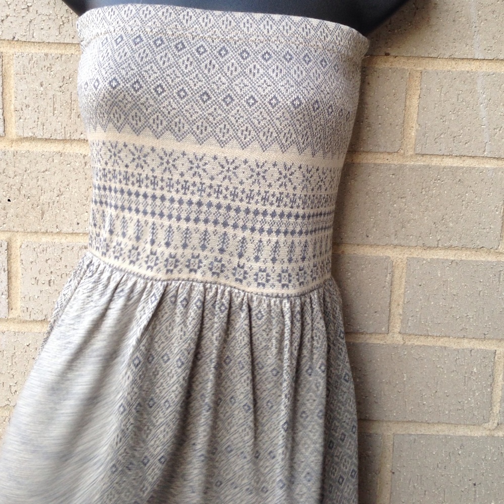 Strapless sweater dress Sz M 4124 - Picture 2 of 4